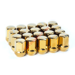 Комплект гаек M87C20 Ti-GD M14X1,50 Хром-Золото высота 32мм (комплект 20 гаек)