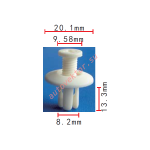 Hyundai / Kia 0G03250037A клипса  8.2x13.8x19.8mm
