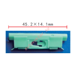 Honda 91541-SM4-003, 91542-SP0-003 клипса  45.2x13.9mm