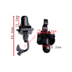 Toyota 62217-52120 RAV 4 (TF68) Клипса  8.2x15.5x19.8mm