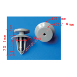 GM  11610605 Клипса  8.9x14.7x17mm