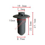 FORD,CHRYSLERN808791, 5GC71RC3AA, 5GF92RC3AA  клипса  10x22.5x19.3mm