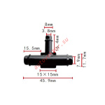 GM,FORD 472814, D9AE-9E645AA коннектор  11.7x11.7x8mm