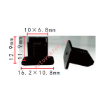VW, VAG, AUDI 357867646 Клипса  10x11.9x16.2mm