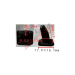 TOYOTA 52197-22020 Клипса  11.2x21.6x17.9mm  d4.7mm