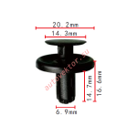 Toyota 90467-07181 клипса  6.9x14.7x20.2mm