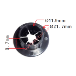 Mitsubishi MB157530 клипса 4.9x8.6x21.8mm