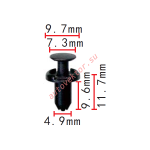 Toyota 90467-05170 (TF80) клипса  4.9x9.6x9.7mm