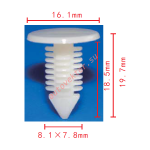 GM,CHRYSLER 25514221, 6003587 клипса  8.1x18.5x16.1mm