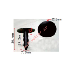 VW 3C0863559 Клипса 7,5x29.2x26 mm