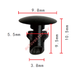 NISSAN 80875-85E00 клипса  5.5x9.5x9.8mm
