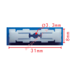 VAG, VW, AUDI 191853733A клипса   31x8mm  d3.3mm