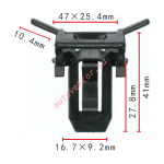 GM  20058837 клипса  16.7x27.8x47mm
