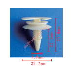 GM 3065575 клипса  7.9x22.2x22.7mm