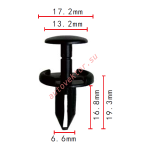 GM,CHRYSLER 15149708, 6506008AA клипса  6.6x16.8x17.2mm