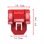 HONDA 91589-SV4-003 клипса  24.1x19.6mm