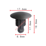 HONDA 91606-SE3-003 клипса 8.8x17.8x17.6mm