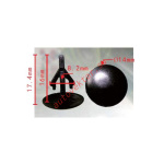 HONDA 91501-SM4-003 клипса 8.2x16x14mm