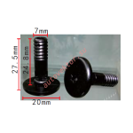 BMW 51717066229 Клипса  7x24.8x20mm