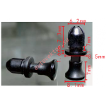 UNIVERSAL Клипса крепления багажной полки 6,2x8x8.1mm