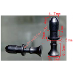 UNIVERSAL Клипса крепления багажной полки 4,7x9.8x6.5mm