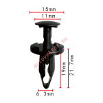GM 21077123 клипса  6.3x19x15mm