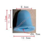 VAG, VW, AUDI 1H0853586 клипса  8.6x11.2x12.5mm  d6.9mm