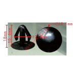MITSUBISHI HB121467 клипса 12.8x15.6x18.1mm