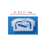 GM,AMC  9731301, 4005540 клипса   31.8x17.7mm