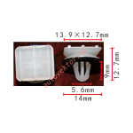 Honda 76222-SP1-003 клипса  5.6x9x14mm