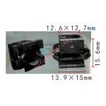 VW, VAG, AUDI 4A0805163 Клипса  d6.6mm