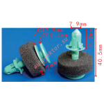 GM 25707329 Клипса  7.9x15.2x19.5mm