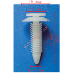 GM 15694099 клипса  8x31.6x19.4mm