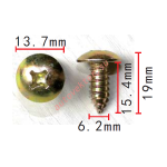 Саморез металл. 6.2x15.3x13.7 mm