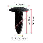 GM,ISUZU,TOY,HONDA,MITSUISHI94145515,89414-55150,90467-06061-1,90665-S2-003ZU,90665-S2кл.6.8x24x18.5