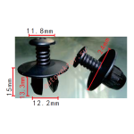 Jaguar XR831159 Клипса  12.1x13.3x24mm