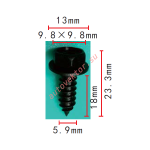 Ford Саморез под фигурную отвертку 5,9x18x13 mm