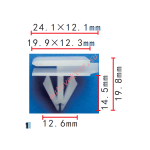 GM 10323057 клипса  12.6x14.5x24.1x12.1mm