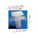 SUBARU 57160FC010 клипса  5.8x11.2x17.2mm