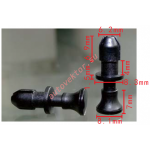 UNIVERSAL Клипса крепления багажной полки 6,2x11.1x8.1mm