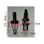 Nissan 852847S610 Клипса бампера  10.8x20x12mm