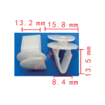 HONDA 90602‐SFA-004 клипса  8.4x13.5x15.8mm