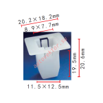 HONDA 90106-SW3-003 клипса  11.5x19.5x20.2mm   8.9x7.7mm