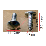 Саморез 6.1x19x14 mm
