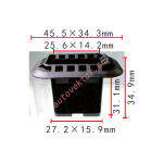 VW, VAG, AUDI 4B088637301C Клипса  27.2x31.1x45.5mm