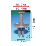 GM 5973996 клипса 12.5x15.8x25.3mm