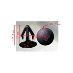 HONDA 91520-SM4-C010, 91520-SM4-C01 клипса  7.6x11x10.1mm