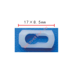 GM 8733059, 4492962, 9838109клипса  17x8.5mm