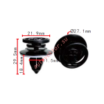 VW 8E0868243 Клипса