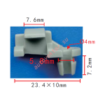 CHRYSLER 3454221, 4658677 клипса  5.8x7.2x23.4mm  d4mm